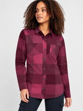 Under Armour UA Tradesman Flannel Shirt Women's Button Down X-Small NWT